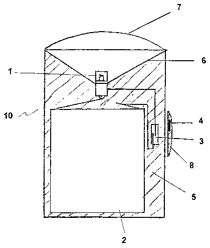 A single figure which represents the drawing illustrating the invention.